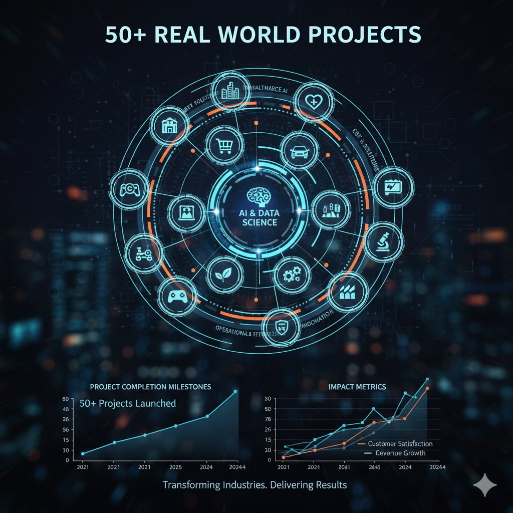50+ Real World Projects